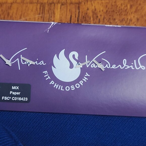 Gloria Vanderbilt ~ Sz “Missy” 16 ~ Blue Capris W/Belt ~ NWT - Picture 10 of 14